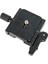 Çift Kilit Montaj Plakası Kelepçe Hızlı Bırakma Plakası Kelepçe Ayarlanabilir Topuz Adaptörü Arca Swiss Tripod Topu Kafa Qj-06 (Yurt Dışından) 4