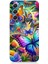 Samsung Galaxy A05S Uyumlu Çiçekler Arasında Kelebekler Desenli Silikon Kılıf 1