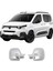 Citroen Berlingo 3 Uyumlu 2009-2023 Ayna Kapağı 2 Parça Abs Krom Kaplama 2