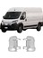 Fiat Ducato Uyumlu 2024 ve Üzeri Ayna Kapağı 2 Parça Abs Krom Kaplama 1