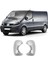 Renault Trafic Uyumlu 2001-2014 Ayna Kapağı 2 Parça Abs Krom Kaplama 2