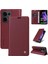 Kart Yuvaları Suni Deri ve Tam Mat Ile Oppo Reno 13 5g Için Flip Case (Yurt Dışından) 5