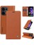 Kart Yuvaları Suni Deri ve Tam Mat Ile Oppo Reno 13 5g Için Flip Case (Yurt Dışından) 5