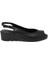 Siyah Hakiki Deri Kadın Sandalet - K24Y1SN67288-A23 3