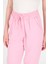 Pembe Müslin %100 Pamuk Beli Lastikli Pantolon 8055A 4