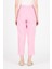 Pembe Müslin %100 Pamuk Beli Lastikli Pantolon 8055A 5