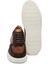 Kahve Hakiki Deri Erkek Sneaker - E24I1AY56724-B85 4