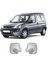 Peugeot Partner Uyumlu 1996-2008 Ayna Kapağı 2 Parça Abs Krom Kaplama 1