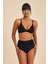 Bali Siyah Yüksek Belli Toparlayıcı Bikini Alt 1