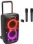 Partybox 520 Bluetooth Hoparlör Ve 2'Li Partybox Mikrofon 1