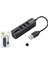 USB Hub Combo 3*usb + Sd + Tf Siyah HDX7009 1