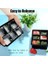 Ice Cube Trays, Kapaklı Yeniden Kullanılabilir Silikon Ice Cube Tepsisi, 6 Büyük Kare Ice Cube Tepsisi, , Dondurucu Için Buz Tepsileri, Karışık Içecekler Için Kolay Açılan Ice Cube K (Yurt Dışından) 3