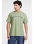 Gj Ss Cn Reg Collegıate Tee Erkek Yeşil T-Shirt M5RI75K8FQ4-G8EJ 1
