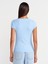 31855 Kayık Yaka T-Shirt-Mavi 2