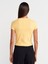 31750 Kontrast Kısa Kollu Tshirt-Sarı 2