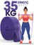 35 kg Mor Barfiks Direnç Lastiği – Extra Sert Gym Pilates Fitness Kas Geliştirme Bandı 2
