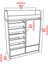 Adorable Design "melova" 5 Sepetli 2 Çekmeceli Çok Amaçlı Oyuncak Dolabı 5