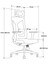 Leader File Sırtlı Multi Mekanizma Ofis Koltuğu-Siyah 67X118-5-128,5X 70 cm (Gxyxd) 6