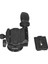 Zuomee Q08 Video Tripod Topu Başlığı 3 Yönlü Sıvı Başlığı Hızlı Çıkarma Plakası (Yurt Dışından) 4