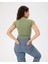 Matcha Basic Half Crop T-Shirt 2