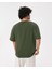 Haki Erkek Oversize T-Shirt 2