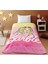 Lisanslı Tek Kişilik Çocuk Battaniye (160X220)-BARBIE Girl Malibu Pembe 1