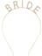 Bfs Altın Gold Renk Bekarlığa Veda Kristal Taş Bride Tacı Ithal 16X10 cm 1