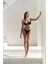 Laili Kontrast Şerit Detaylı Siyah Bikini Altı 5