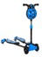 Uğur Böceği Kurbağa Scooter 2-9 Yaş Arası Çocuklar Makas Araba Kafa 8 Işık Flaş Müzik Tekerleme Çift Ayak (Yurt Dışından) 1