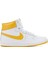 Air Jordan Air Ship'university Gold'leather Unisex Sneaker Hakiki Deri Unisex Günlük Spor Ayakkabı Beyaz 2