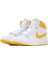 Air Jordan Air Ship'university Gold'leather Unisex Sneaker Hakiki Deri Unisex Günlük Spor Ayakkabı Beyaz 3