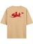 Ay Yıldız - Oversize T-Shirt Krem 1