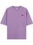 Ay Yıldız - Oversize T-Shirt Mor 2