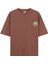 Caravan - Oversize T-Shirt Kahverengi 1