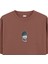 Atatürk - Oversize T-Shirt Kahverengi 2