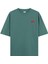 Ay Yıldız - Oversize T-Shirt Yeşil 2