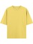 Basic - Oversize T-Shirt Sarı 1