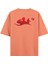 Ay Yıldız - Oversize T-Shirt Somon 1