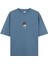 Atatürk - Oversize T-Shirt Antrasit Mavi 1
