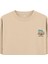 Caravan - Oversize T-Shirt Krem 2