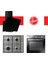 & Candy Fiorvi Ankastre Set (HDG6C1GBTK + CHW6LX + HON602X-TN) 1