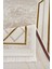 Efsun Modern Salon ve Oturma Odası Halısı - Krem Gold 4