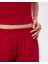 EcoVero Viskoz Lastikli Kırmızı Büzgülü Pijama Boxer 3