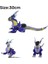 Anime Pokemon Peluş Oyuncak Rayquaza Gardevoir Tyranitar Noivern Kyogre Mienshao Lurantis Charizard Grafaiai Sevgililer Günü Hediyesi (Yurt Dışından) 1
