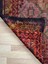 166X292 cm Büyük Boy Kırmızı Uşak Kilim, Geometrik Desenli Büyük Salon & Ofis Için El Dokuma Nostaljik Kilim 4
