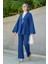 Mira Bürümcük Kumaş Tunik Pantolon Takım-Laci 1