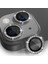 Apple iPhone 14 Parlak Kamera Lens Koruyucu Cam ve Çerçeve Kamera Koruma Lensi 1