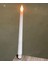 Mum Led Işıklı Şamdan mumu 28cm ekru-2li 1