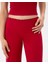 EcoVero Viskoz Kırmızı Flare Pijama Pantolon 3