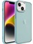 Apple iPhone 15 Plus Kılıf Metal Buzlu Şeffaf Transparan Kapak 1